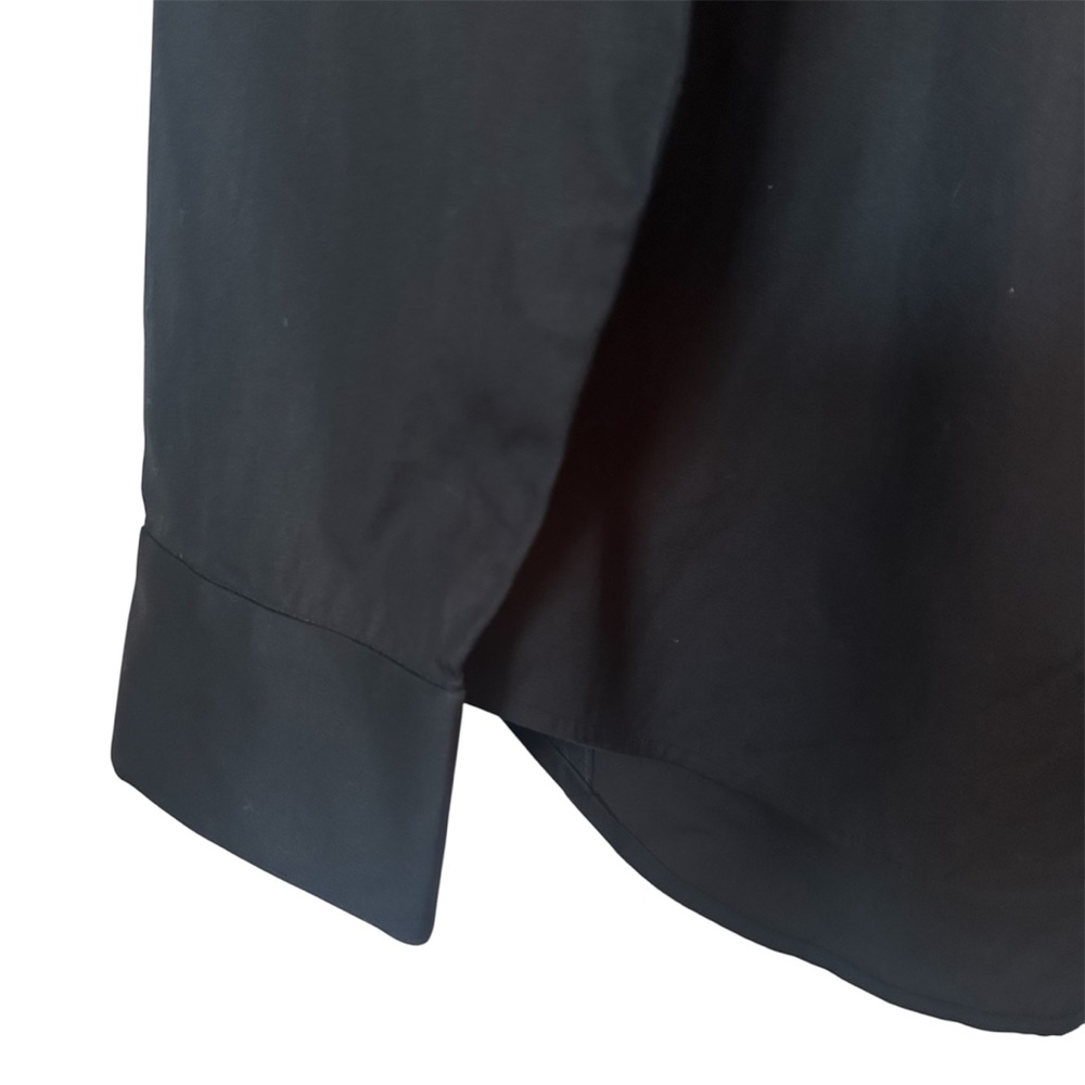 Rag & Bone Long Sleeve Black Button Down Shirt Collared Sz Medium - Picture 5 of 10